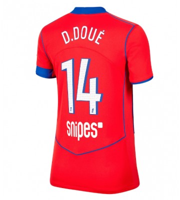 Paris Saint-Germain Desire Doue #14 Tredje Tröja Dam 2025-26 Kortärmad